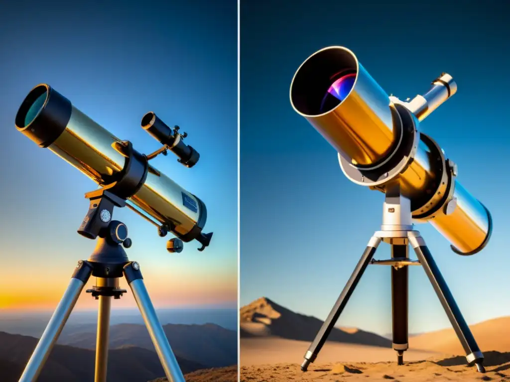 Comparación detallada entre telescopios manuales y telescopios GoTo, destacando ventajas y desventajas